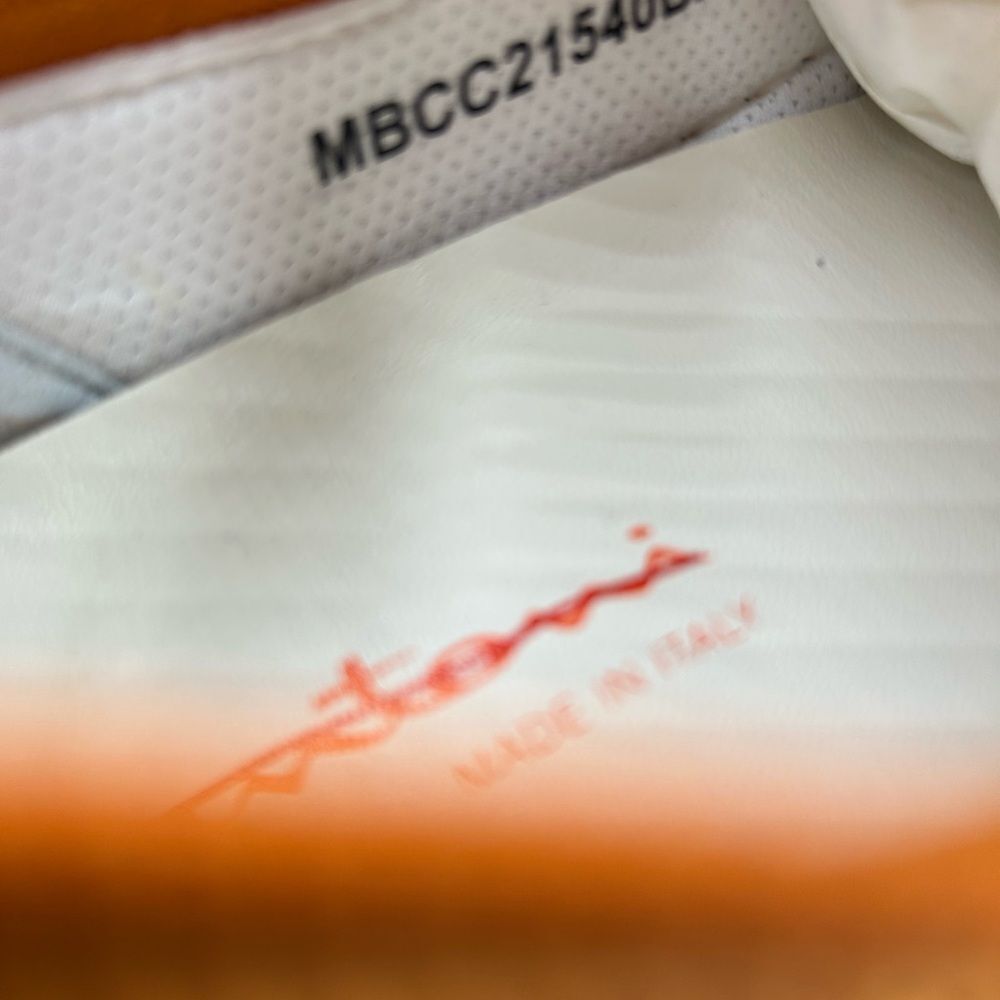Santoni Orange Low-Top Sneakers - Picture 8 of 9